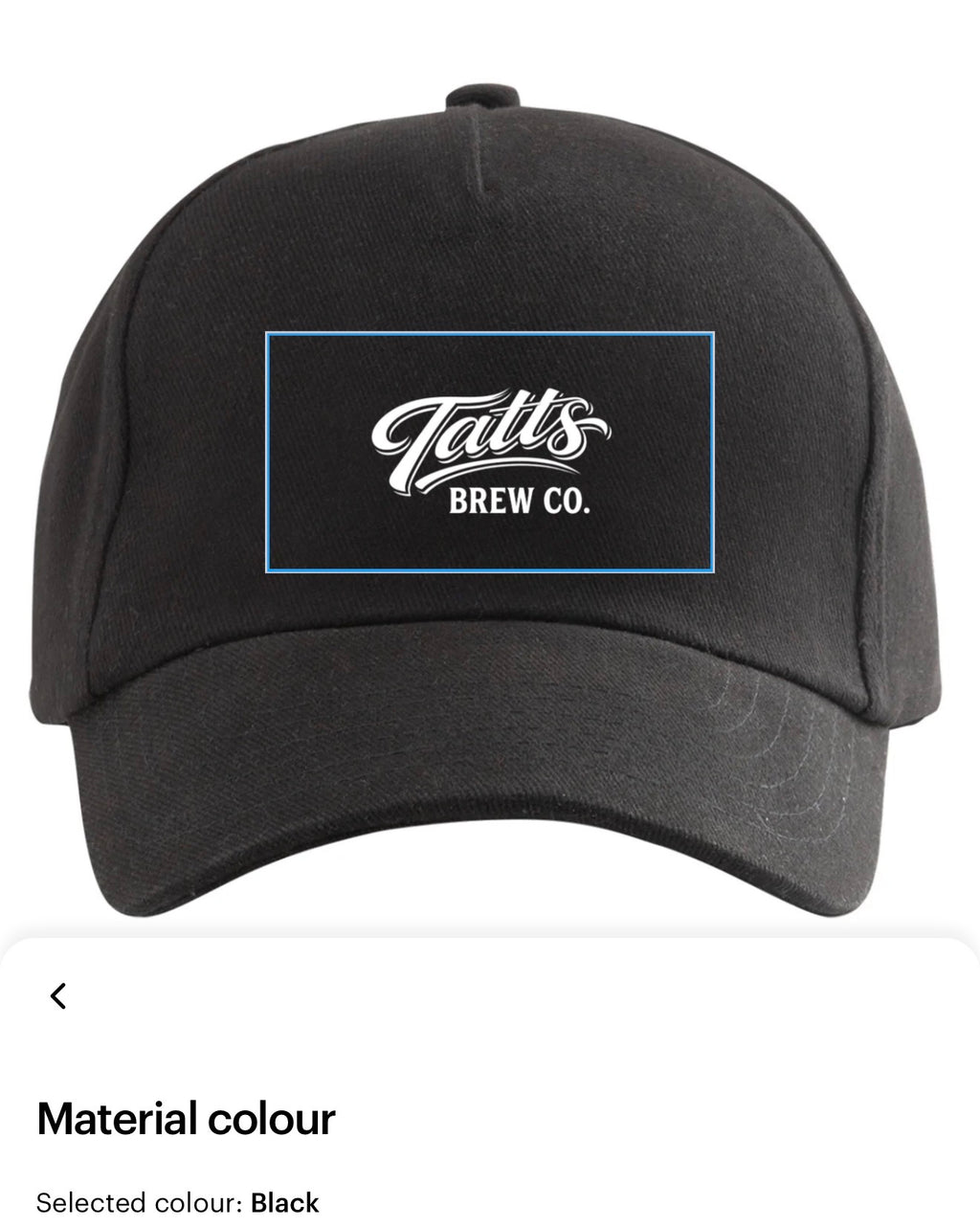 Tatts Brew Cap - printed logo